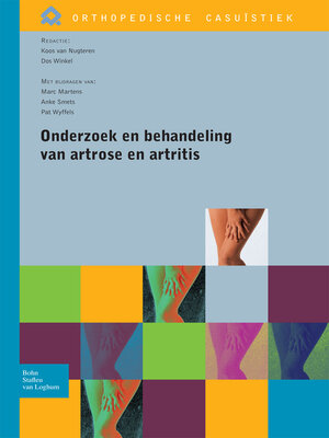 cover image of Onderzoek en behandeling van artrose en artritis